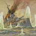 Aus dem Seegefecht in der Nordsee am 24.1.1915. [R]